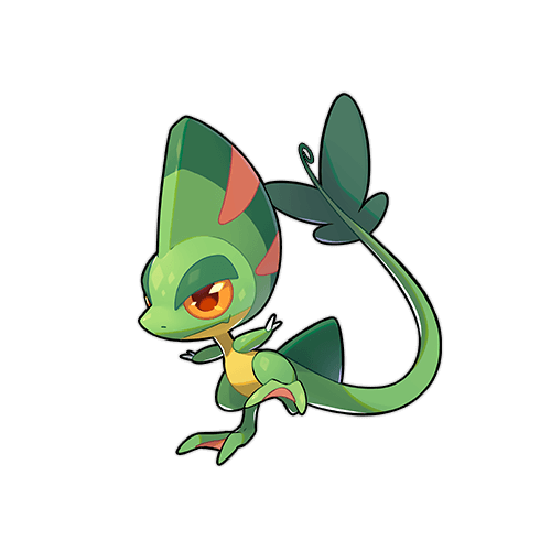 藤尾冠蜥 卡片精灵百科全书